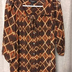Flowy blouse size L from Nine West